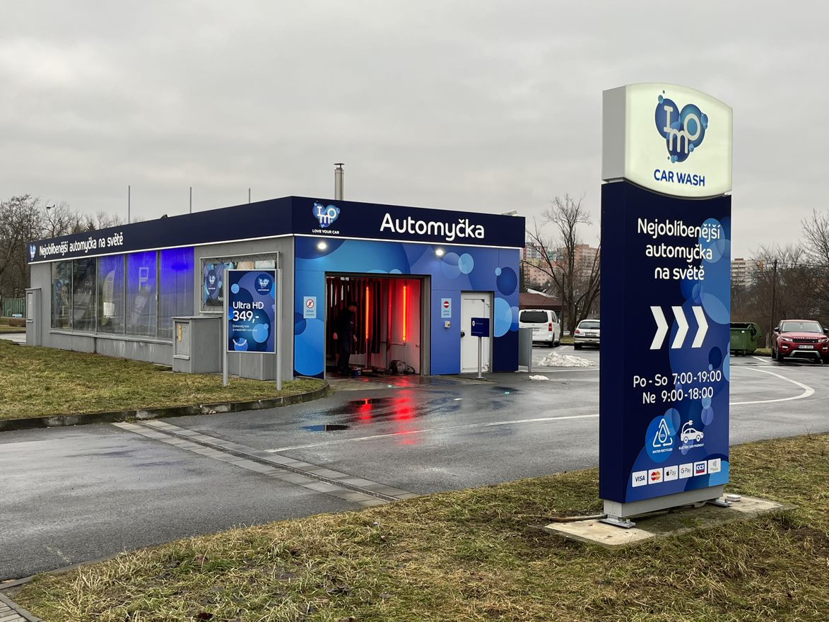 Automyčka IMO Ostrava Pustkovec