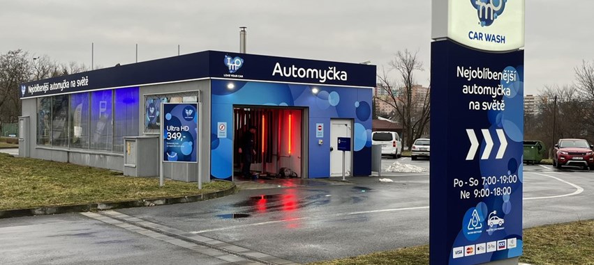 Automyčka IMO Ostrava Pustkovec