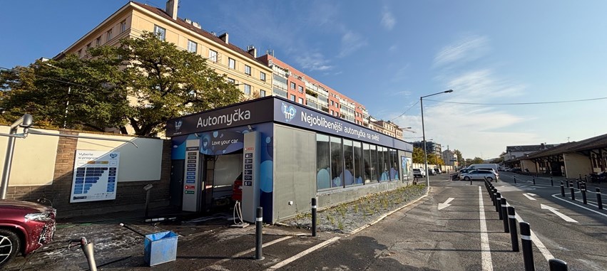 Automyčka IMO Praha Holešovická tržnice